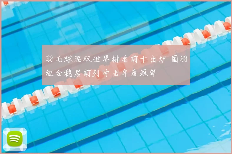 羽毛球混双世界排名前十出炉 国羽组合稳居前列冲击年度冠军